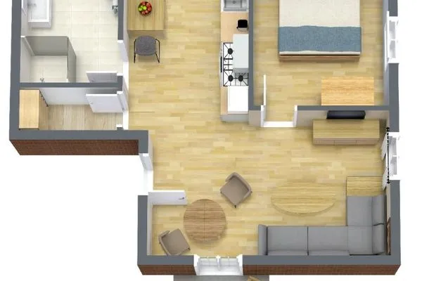 Grundriss Haus Likedeeler Ferienwohnung 2