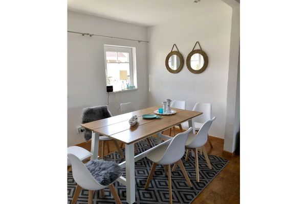  Ferienhaus Dünenwind Carolinensiel - Wohnzimmer