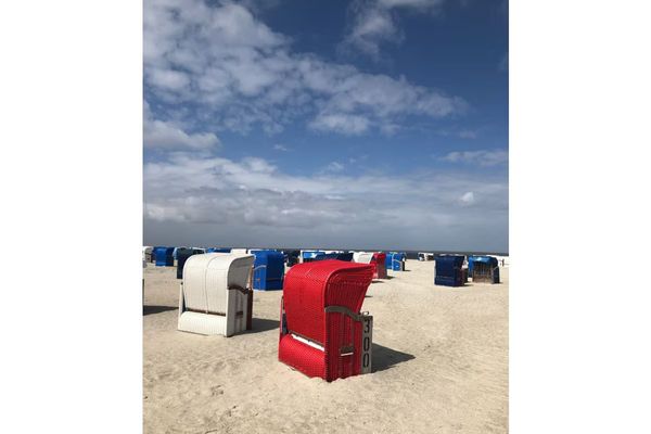  Ferienhaus Dünenwind Carolinensiel - Strand