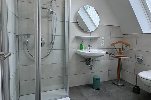 Badezimmer Haus Likedeeler Ferienwohnung 2