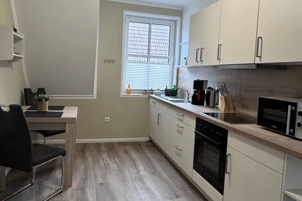 Küche / Küchenzeile Haus Likedeeler Ferienwohnung 2