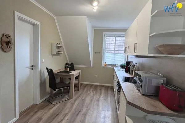 Küche / Küchenzeile Haus Likedeeler Ferienwohnung 2