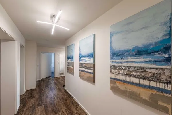 Ferienwohnung Hafenflair Hafenresidenz Waren (Müritz) - Blick in den Flur  Hafenflair