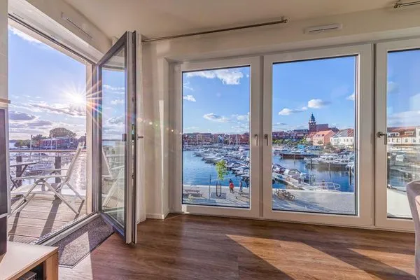 Ferienwohnung Hafenperle Hafenresidenz Waren (Müritz) - Seeblick  Hafenperle