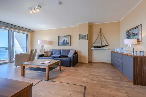 Ferienwohnung Müritzsonne Hafenresidenz Waren (Müritz) - Wohnzimmer  Müritzsonne
