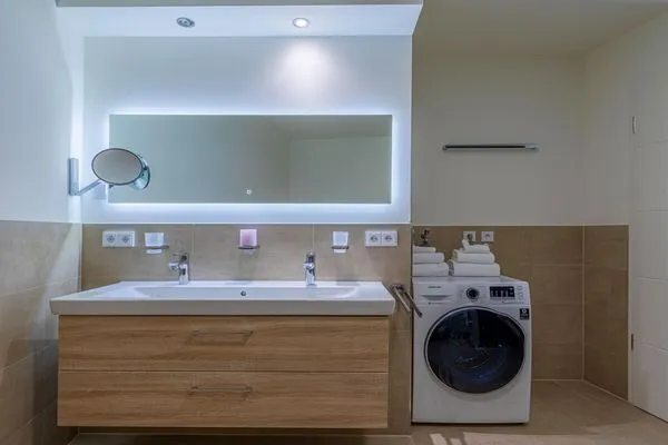 Ferienwohnung Entschleunigung Hafenresidenz - Badezimmer  Entschleunigung