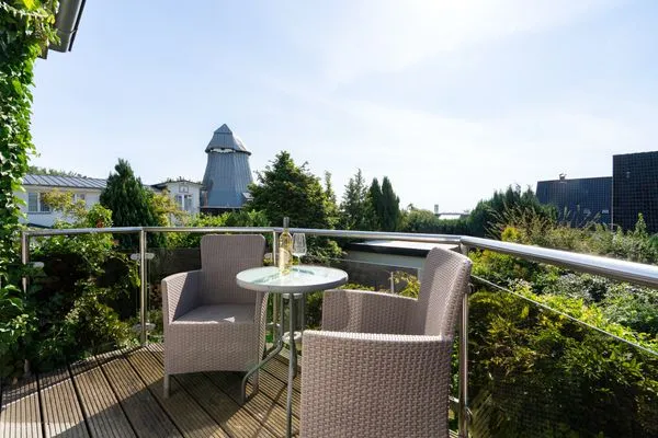 Balkon  Ferienwohnung "Casa Mulino"