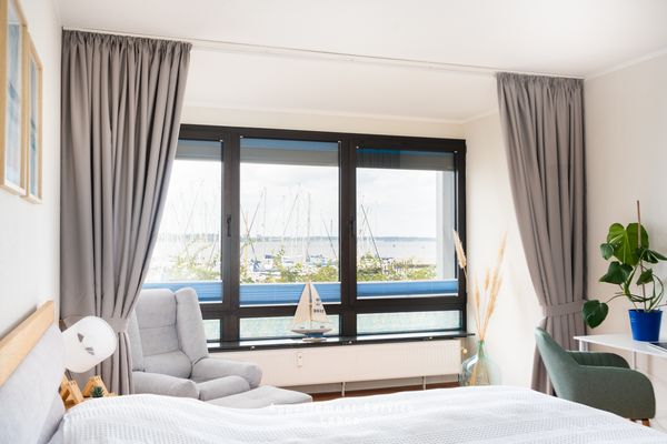 FeWo Hafenkino Laboe - Schlafzimmer