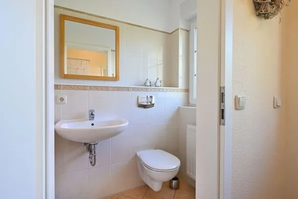 Gäste-WC  Hoppenberg 24 - Haus Sommerfeld