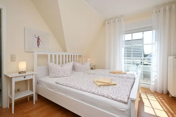 Schlafzimmer mit Doppelbett  Hoppenberg 24 - Haus Sommerfeld