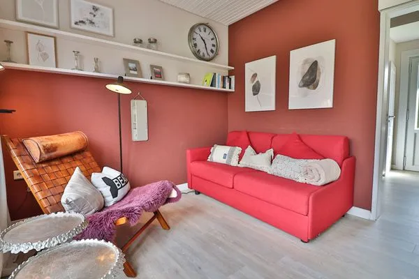 Wohnzimmer  Langeooger Viermaster - Rotes Segel