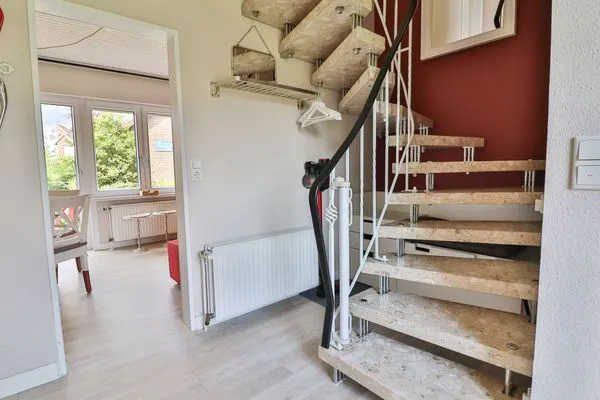 Küche / Küchenzeile  Langeooger Viermaster - Rotes Segel