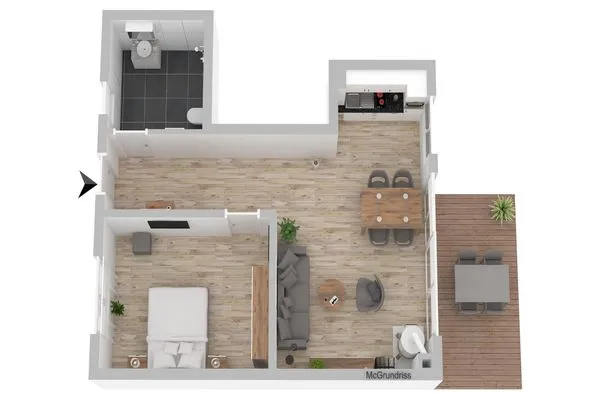 Grundriss  Zuversicht