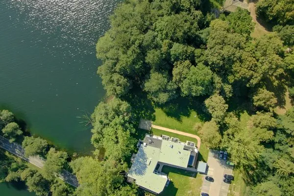 Vogelperspektive  Namaste