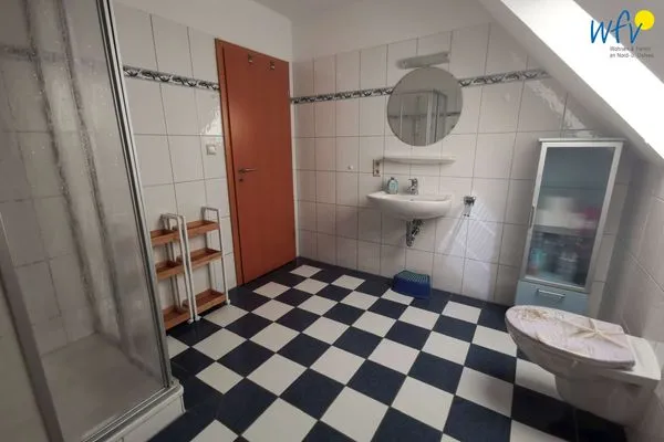 Badezimmer Huus 24 Doppelhaushälfte