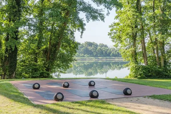 Apartment Yoga-Oase Krakow am See – Yoga-Plattform am See  Yoga-Oase