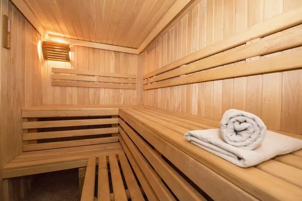 Sauna  Lotusblume