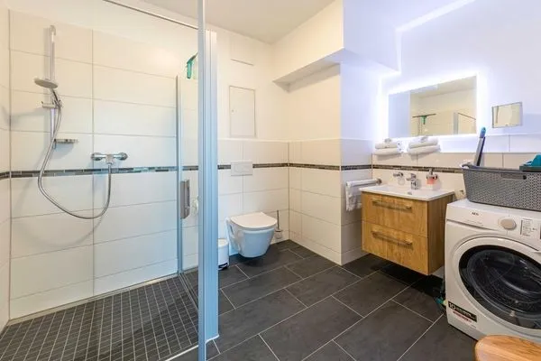 Badezimmer  Lotusblume