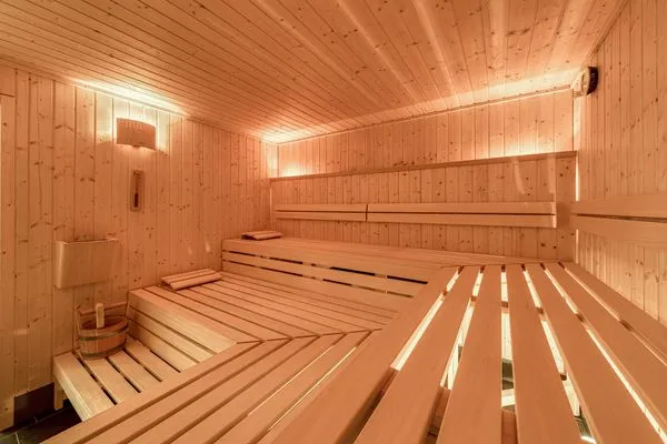 Sauna  Sonnengruß
