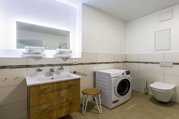 Badezimmer  Insel der Asanas
