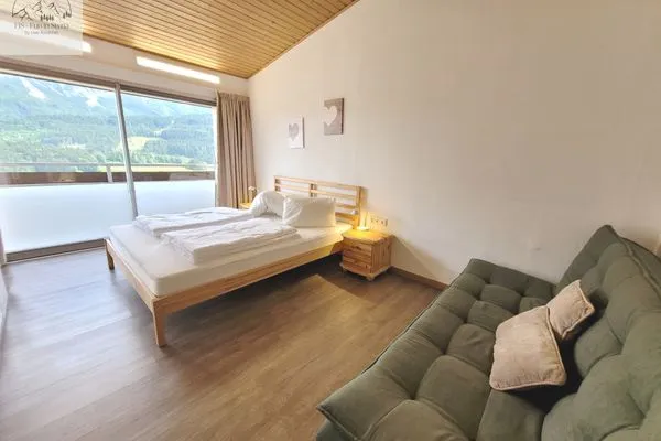 Schlafzimmer  Apartment Panoramablick Tauplitz by FiS - Fun in Styria