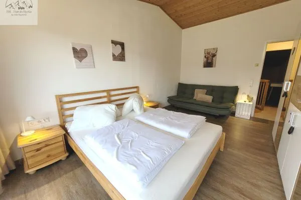 Schlafzimmer  Apartment Panoramablick Tauplitz by FiS - Fun in Styria