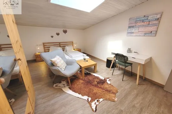 Schlafzimmer  Apartment Panoramablick Tauplitz by FiS - Fun in Styria