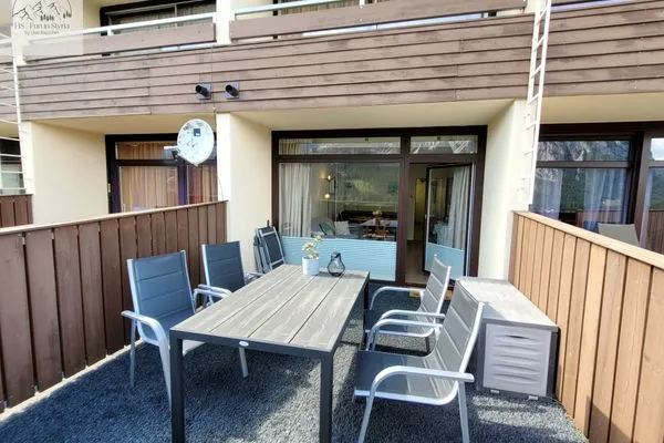 Terrasse  Apartment Panoramablick Tauplitz by FiS - Fun in Styria