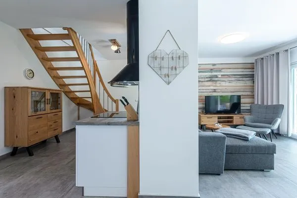 Seezauber Sietow Einfamilienhaus offener Wohnbereich  SeeZauber