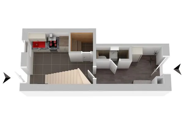 Ferienhaus Wasserblick Grundriss  Wasserblick