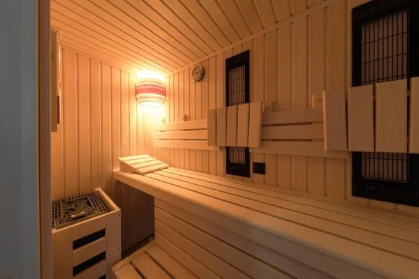 Ferienhaus Wasserblick hauseigene Sauna  Wasserblick