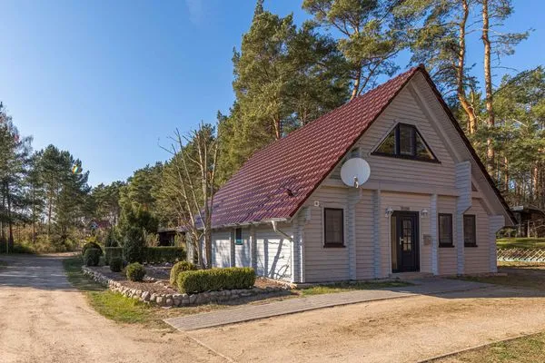 Ferienhaus Leif Blick auf das Haus  Leif