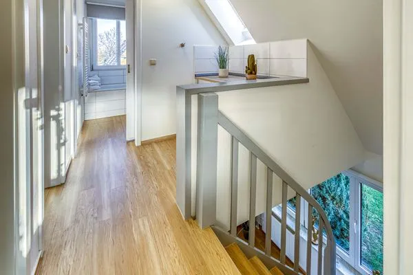 Ferienhaus Casa Castagno Flur im Obergeschoss  Casa Castagno