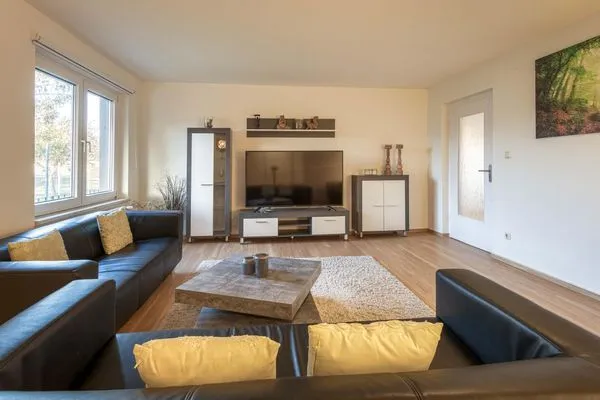 Ferienhaus Casa Castagno Blick ins Wohnzimmer  Casa Castagno