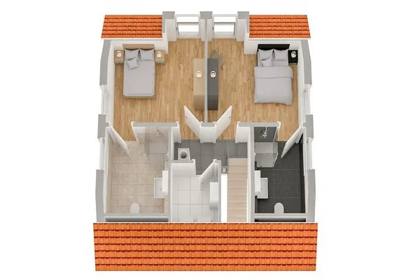 Ferienhaus Duncan House Grundriss  Duncan House