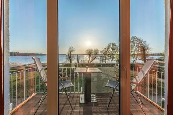 Ferienwohnung Seeadler - Waren (Müritz) - Balkon mi Seeblick  Seeadler