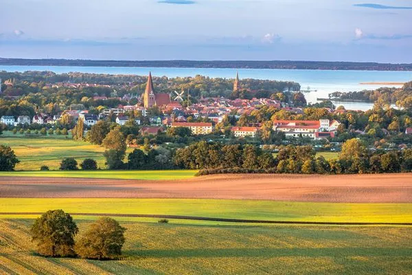 Landschaft  Kranichrast