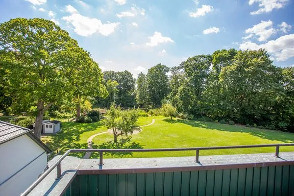 Gartenblick  Kranichruh