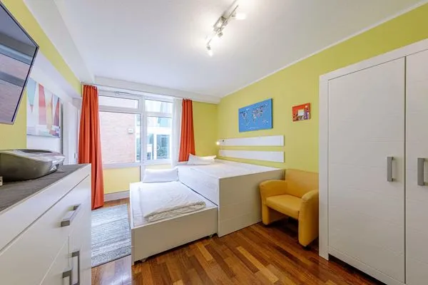 Ferienwohnung Müritzrast Waren (Müritz) - das 2. Schlafzimmer  Müritzrast