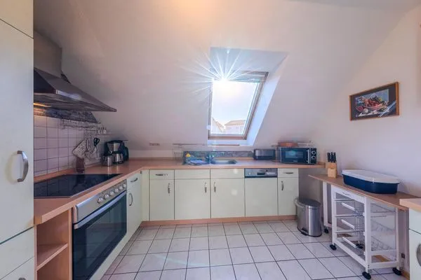 Ferienwohnung Seeuferblick Waren (Müritz) - die Küche  Seeuferblick