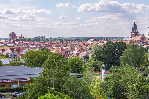 Blick auf Sehenswürdigkeit  Stadtblick