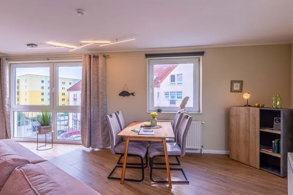 Wohnzimmer  Stadtblick