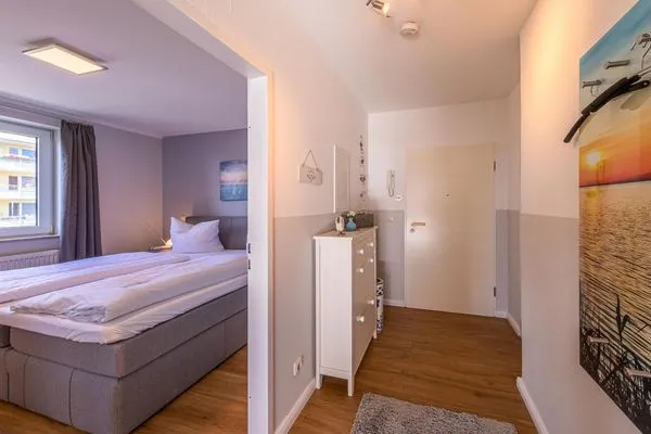 Schlafzimmer  Stadtblick