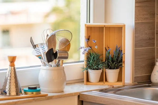 Dekoratives Detail  Weitblick