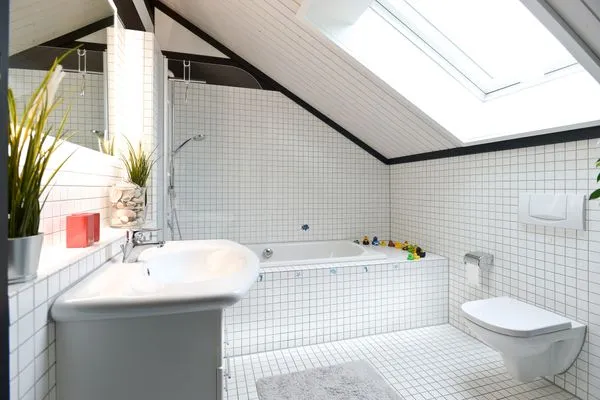 Badezimmer  (WOH15) Ferienhaus "Kapitänsresidenz"