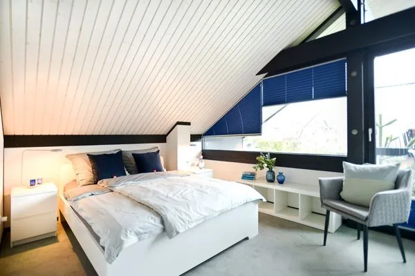 Schlafzimmer  (WOH15) Ferienhaus "Kapitänsresidenz"