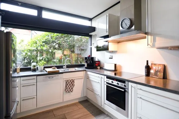 Küche / Küchenzeile  (WOH15) Ferienhaus "Kapitänsresidenz"