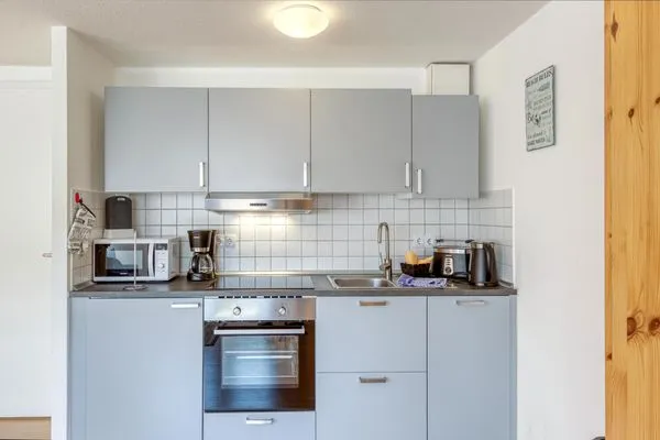 Ferienwohnung Studio Waren Küchenzeile  Studio