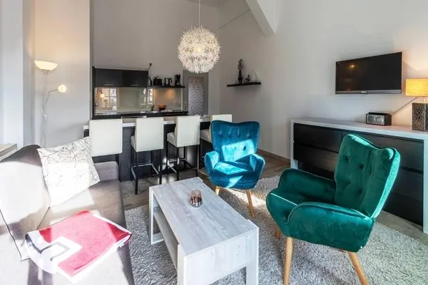 Ferienwohnung Kietz-Quartier Waren (Müritz) - Wohnzimmer  Kietz-Quartier