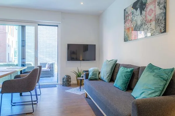 Ferienwohnung Sebastian Malchow - Blick in den Wohnbereich  Sebastian